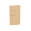 Kaboodle 450mm Oak Latte Modern 3 Drawer Panels