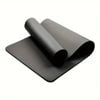 NNEOBA Extra Thick Non Slip Yoga Mat Durable NBR Rubber Black
