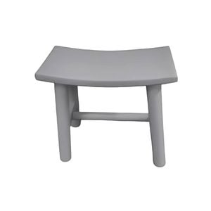 Elegance Living 51x27x48cm Light Grey Barire Stool