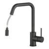 Estilo 35mm Matte Black Side Lever Pull Down Sink Mixer