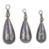 Swimerz 5gm Teardrop Sinker, Lead, 20 Pack