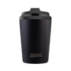 Oasis Ceramic Lined Stainless Steel Double Wall Coffee Cup 360ml - Black