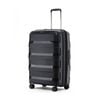 Tosca - Comet 25in Medium 4 Wheel Hard Suitcase - Black