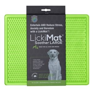 LickiMat Soother 30 x 25cm Green XL