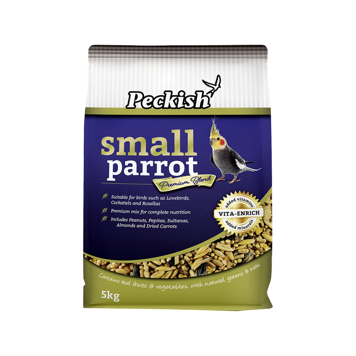 Peckish 5kg Small Parrot Premium Blend