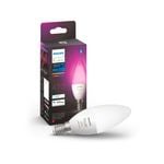 Philips 6.5W 470lm E14 HUE Colour Smart Candle Globe