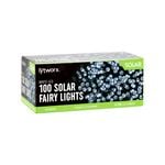 Lytworx 100 White LED 2 Function Solar Fairy Lights