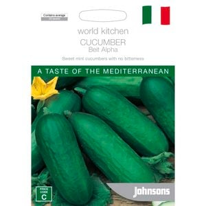 Johnsons World Kitchen Beit Alpha Cucumber Seeds