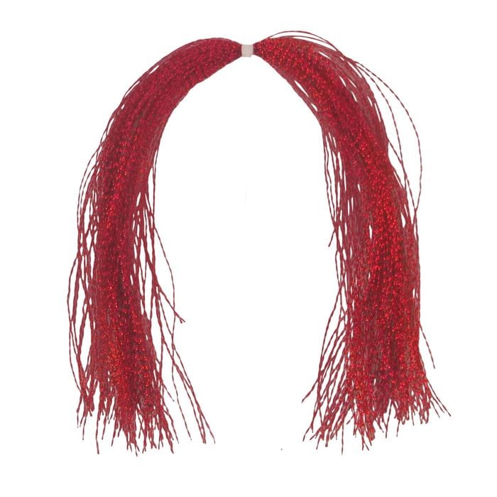Artizan Krystal Flash Strands, Red, Qty 3 Bundles