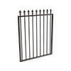 ProtectorAl 975 x 1200mm Black Aluminium Spear Top Pool Gate