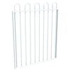 ProtectorAl 975 x 1200mm Pearl White Aluminium Pool Loop Top Gate