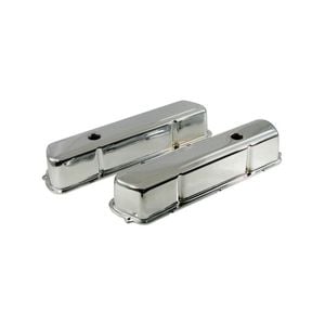 Chromed Steel Holden V8 Rocker Cover 253 308, Smooth Finish