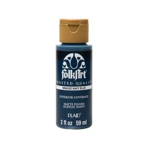 Folkart Premium Acrylic Paint 59ml Navy Blue