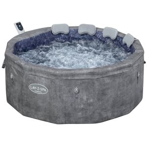 Bestway 1.70m x 65cm Lay-Z-Spa Carrara ThermaCore UltraFit Smart AirJet