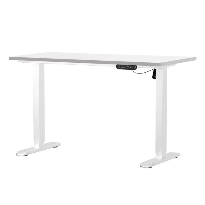 Oikiture Electric Standing Desk Single Motor 140CM