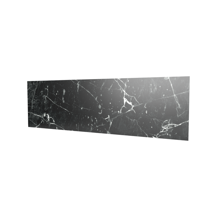 Bellessi 760 x 2600 x 4mm Black Marble Motiv Polymer Splashback