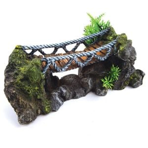 Kazoo Rope Bridge W/Plants (18589)