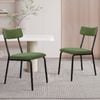 ALFORDSON 2x Dining Chairs Corduroy Green