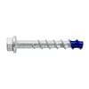 DeWALT 8 x 100mm Blue Tip Galvanised Hex Screw Bolt - 4 Pack