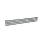ProtectorAl Up to 2350W x Up to 0308H Palladium Silver Aluminium Slat Screen Kit