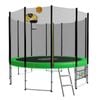 Kahuna Blizzard 12ft Trampoline Green With Basketball Set