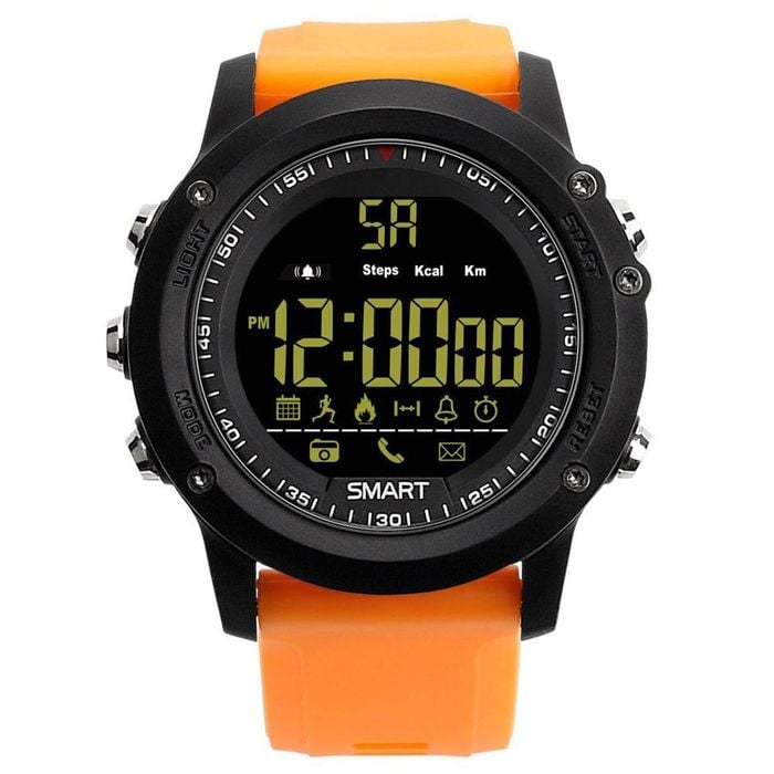 Bluetooth V4.0 Smart Watch Sports Tracker IP67- Orange