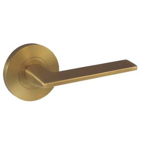 Austyle Builders Choice 63mm Satin Brass Lever Set