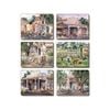 Cinnamon Placemats Cork Backed Set of 6 Nostalgia