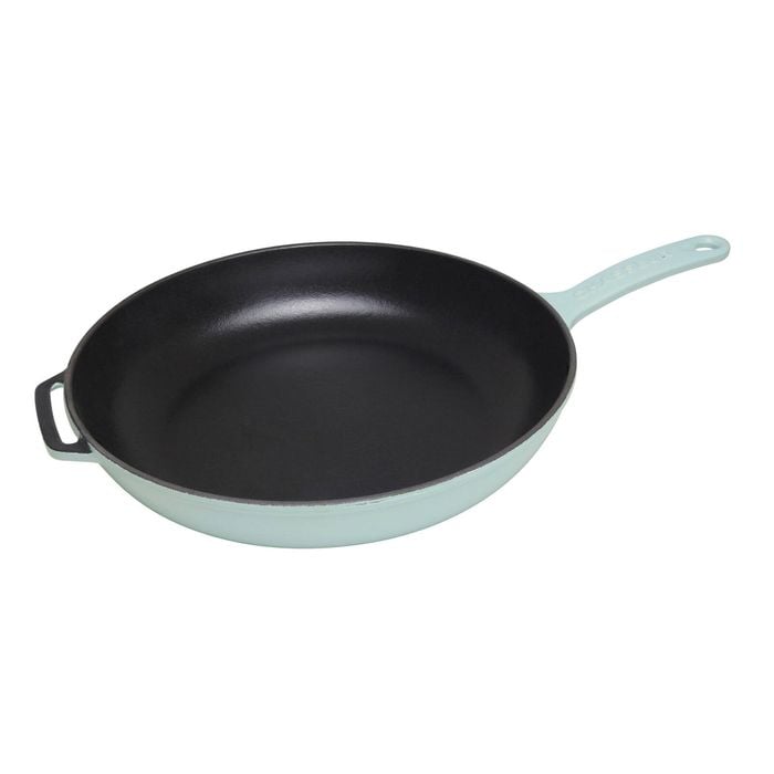 Chasseur 19698 Fry Pan With Cast Handle 28cm - Duck Egg Blue