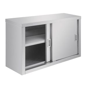 Vogue Stainless Steel Wall Cupboard 600(H) x 900(W) x 300(D)mm