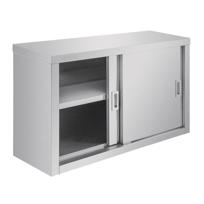 Vogue Stainless Steel Wall Cupboard 600(H) x 900(W) x 300(D)mm