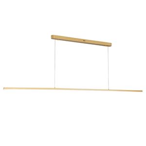 Vencha Beam 48w LED Linear Pendant Light - 2m Gold