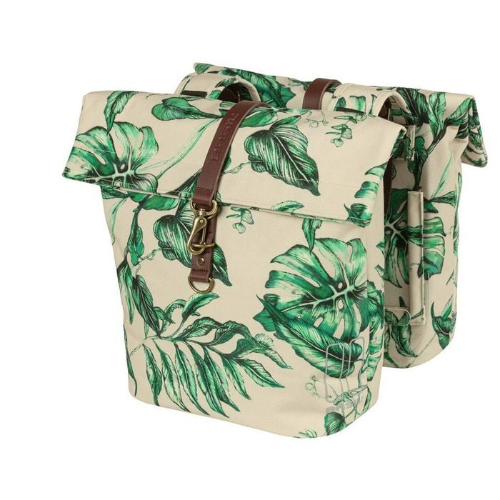 Basil Ever-green Double Bag Sandshell Beige 28-38l Cream