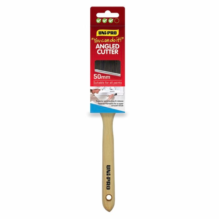 UNi-PRO 50mm You Can Do It Angled Sash Cutter Brush