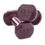 Nyamba 1.5kg Dumbbells Pair - Purple  1.5kg