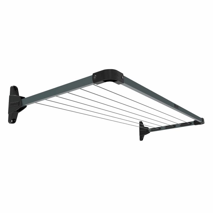 Daytek Mini Fold Down Clothesline MK2 LL - Bedrock Grey