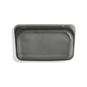 Stasher 355ml/19cm Silicone Snack Bag Reusable Food Storage - Black