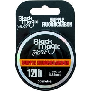 Black Magic Supple Fluorocarbon Fishing Tippet Leader 12lb