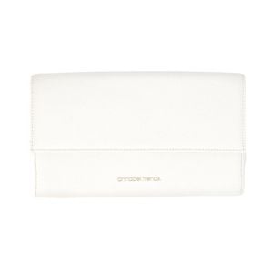 Annabel Trends Vanity Travel Wallet 24x14.5cm Document Holder - White
