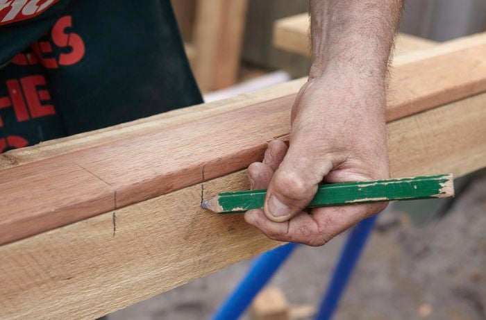 DIY Step Image - How to build a timber screen . Blob storage upload.