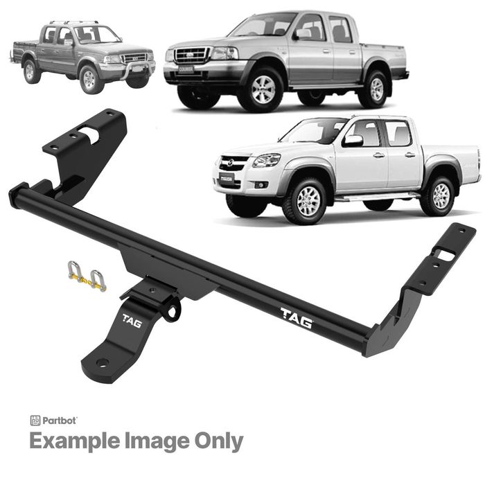 Tag Standard Duty Towbar And Direct Fit Wiring Harness For Ford Courier (06/1985 - 12/2006), B-series Bravo (01/1985 - 11/2006)