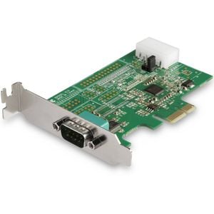 Startech.com Serial Adapter With 16950 Uart - Low-profile Plug-in Card - 1 Pack - Pci Express X1 - Pc, Linux