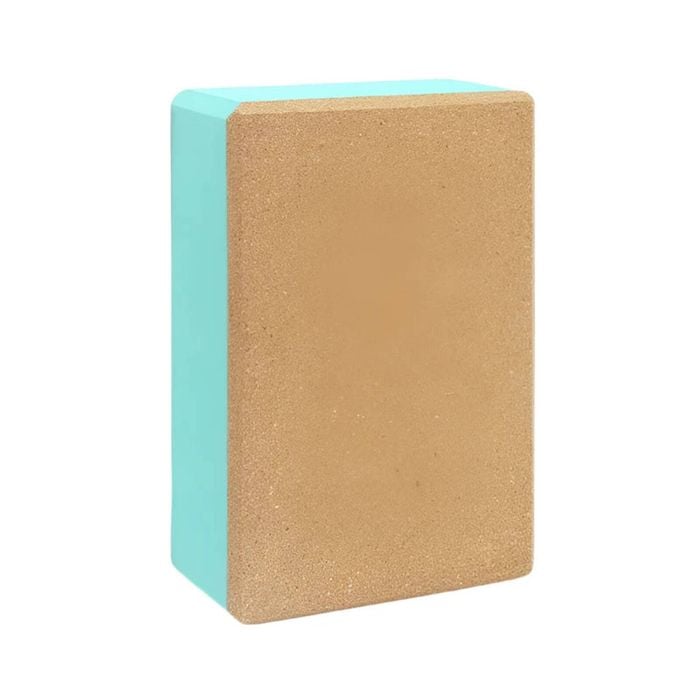 NNEOBA Yoga Block EVA and Cork Stretch Aid