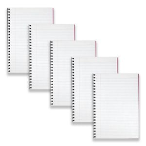 5pc Spirax 512 Hard Cover A4 Spiral Notebook Writing Stationery 200-pages Pink