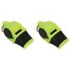 2PK Fox 40 Summit Sonik Blast CMG Whistle w/ Breakaway Lanyard Neon/Black
