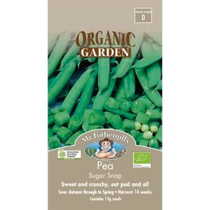 Mr Fothergill's Sugar Snap Pea Seeds