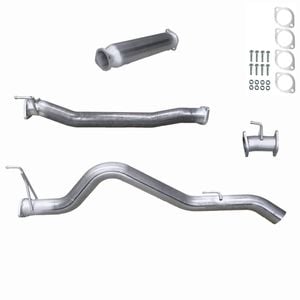 Ignite Exhausts Dpf Back For Holden Rg Colorado 2.8l 3" With Hotdog Raw Aluminised Steel
