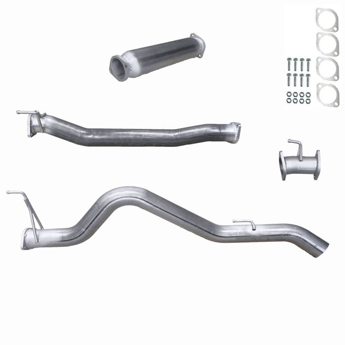 Ignite Exhausts Dpf Back For Holden Rg Colorado 2.8l 3" With Hotdog Raw Aluminised Steel
