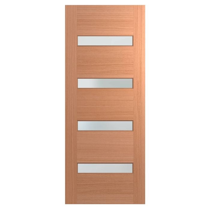 JN5 1980 x 40mm Glaze Frosted Entrance Door - 860mm