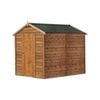 Cedar Shed 1.89 x 2.4m Sherwood Steel Roof Shed